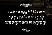 Pistol Script Font, a Script Font by Alphabet Agency (Thumbnail 6 of 11)
