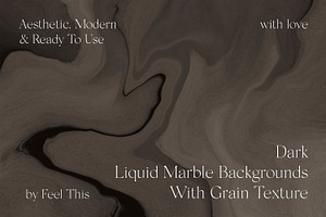 Dark Liquid Marble Backgrounds