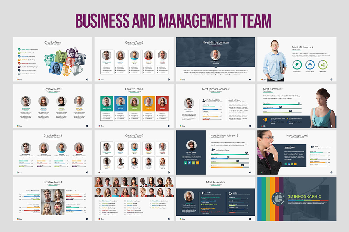 Infographic PowerPoint Presentation, a Presentation Template by ContestDesign (Photo 5 of 16)