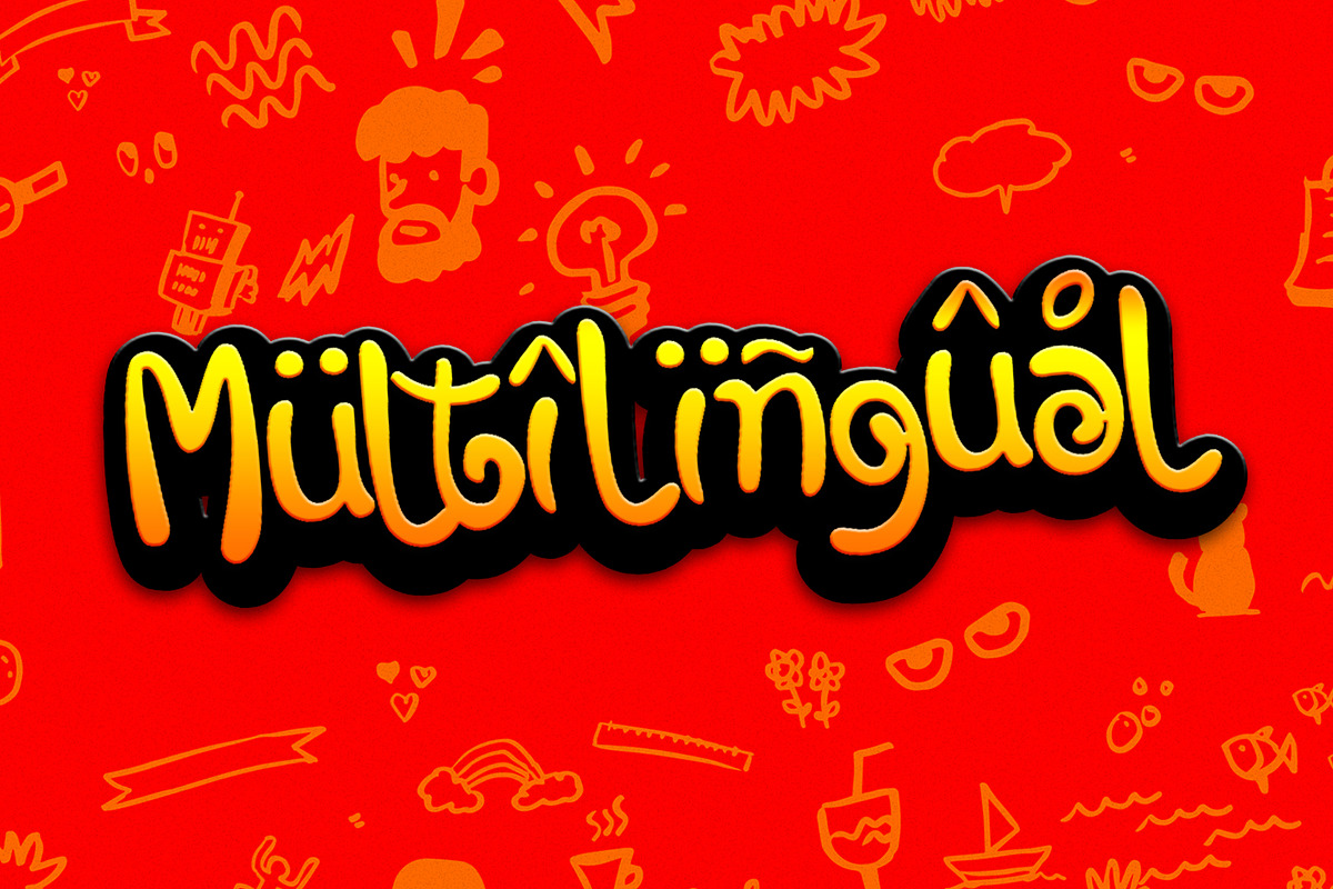 Swaylea | Layered Font + Dingbats preview 5