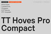 TT Hoves Pro Compact, a Sans Serif Font by TypeType (Thumbnail 1 of 6)