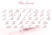 Hello January cursive font Cyrillic, a Script Font by IraDvilyuk (Thumbnail 17 of 20)