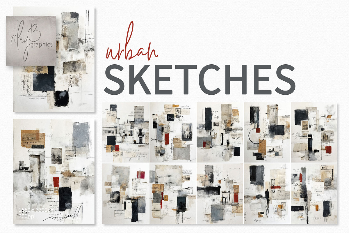 Urban Sketches, a Decorative Illustration by rileyBgraphics (Photo 1 of 6)