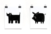 Cute animals BUNDLE, an Animal Illustration by Mii Lab (Thumbnail 10 of 20)