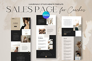 Canva Sales Page Design for Coaches, a Landing Page Template by Styled Web Shop (Thumbnail 2 of 3)