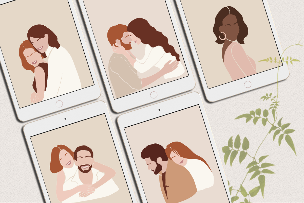 Happy Valentine’s Day  Illustrations, a Person Illustration by Irena Art (Photo 4 of 8)