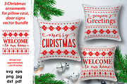 Christmas Ornament Vector Bundle, a Seasonal Illustration by Almadrava (Thumbnail 1 of 5)