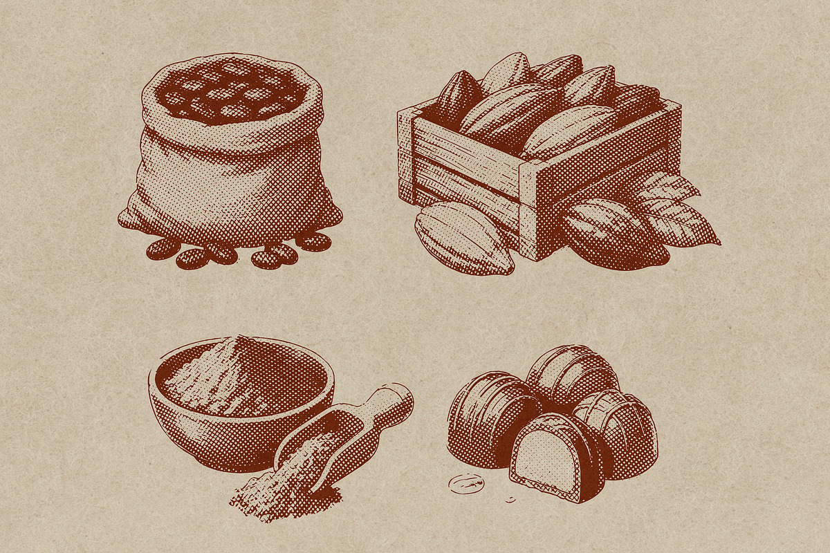 Chocolate Engraving Collection, an Object Graphic by Kaizla03 (Photo 4 of 5)