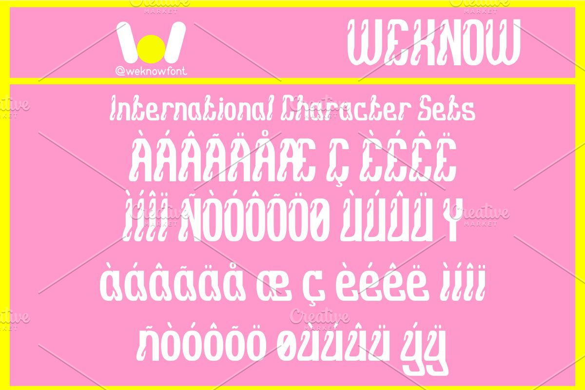 Boys and Girl font, a Font by weknow (Photo 8 of 8)