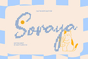 CS Soraya Disco, a Script Font by Craft Supply Co. (Thumbnail 1 of 8)