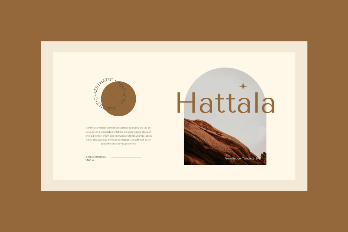 Hattala | PowerPoint Presentation, a Presentation Template by Angkalimabelas (Photo 6 of 6)
