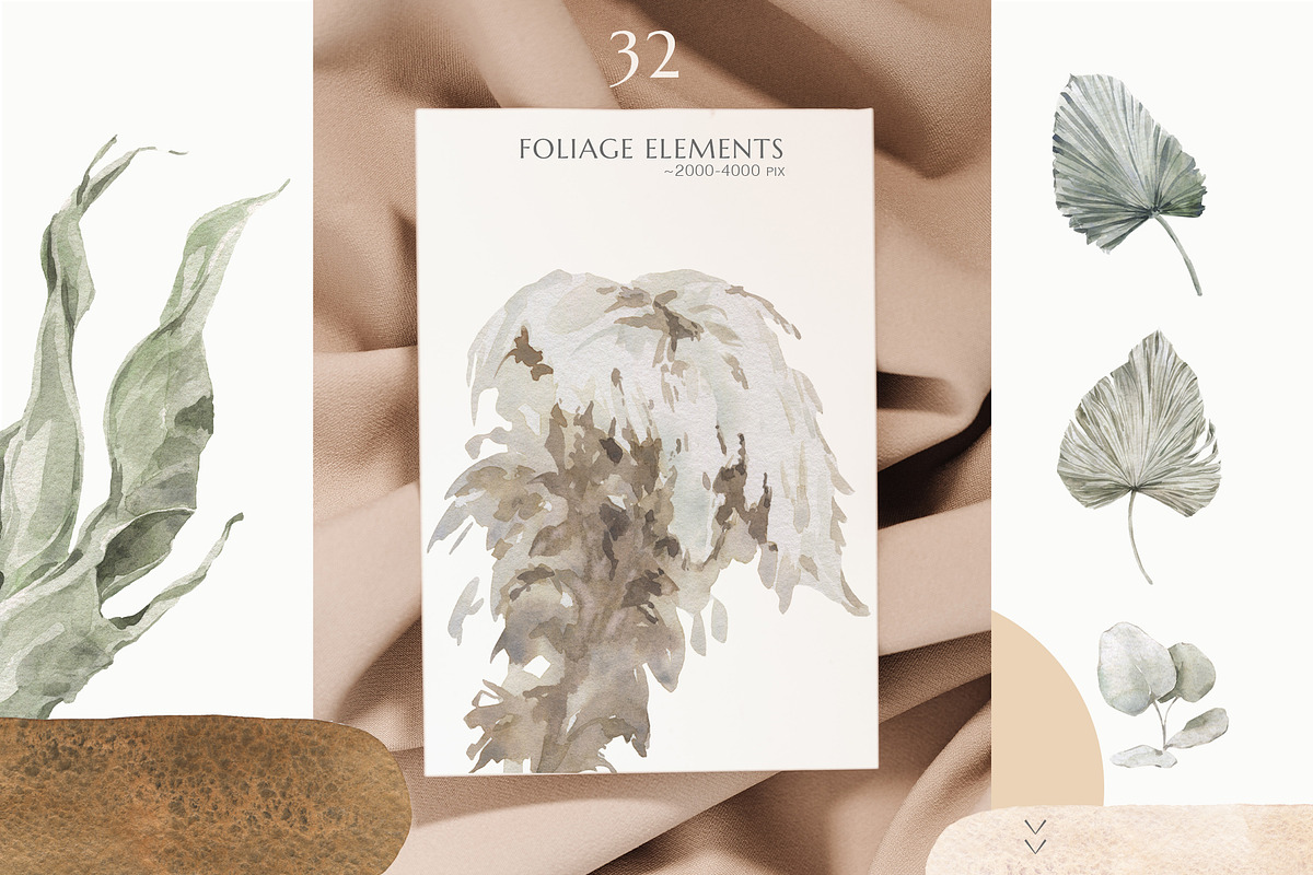 Inspiring Season Abstract & Floral, an Illustration by Cat In Colour (Photo 4 of 13)