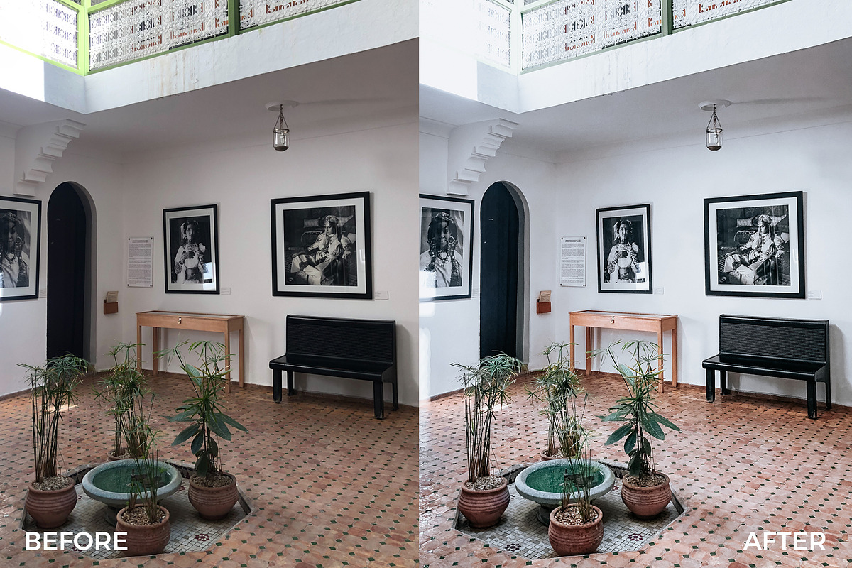 White Morocco Lightroom Presets, an Action Add-On by in between details (Photo 3 of 13)