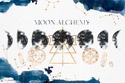 ☆MOON ALCHEMY☆ Watercolor collection, a Texture Illustration by Fresh-shop (Thumbnail 1 of 9)