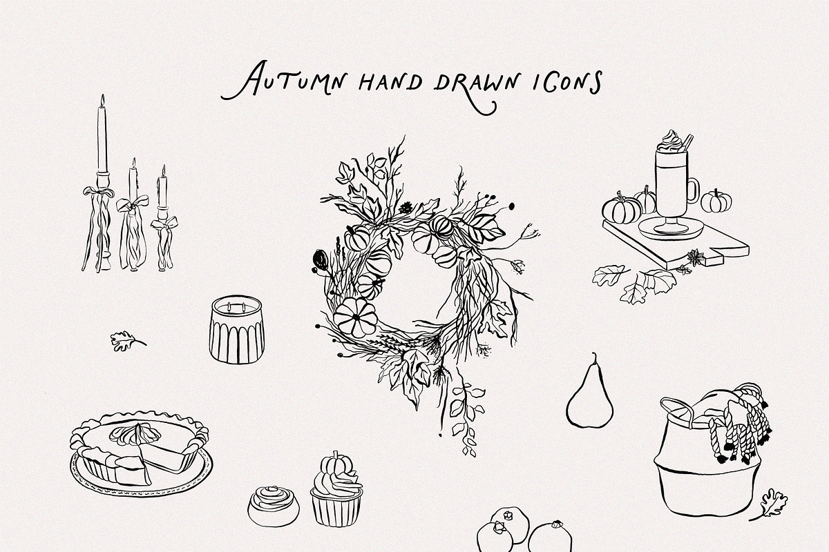 Sounds of Autumn collection, an Object Graphic by lokko studio (Photo 4 of 8)