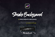 Smoke Procreate Brushes, a Brush Add-On by Andrew Skoch Design (Thumbnail 3 of 9)