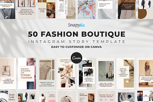 Fashion Instagram Story Template, a Social Media Template by Snapybiz