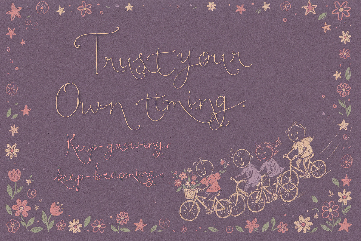 Amanu Humblie - Cute Friendly Script, a Handwritten Font by HypeWorksCo (Photo 10 of 15)