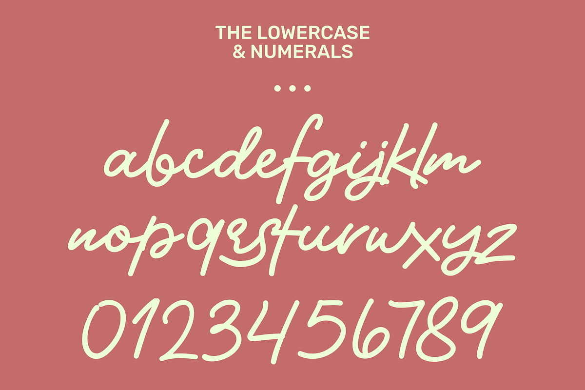 Wyleri Expressive Handwritten Fonts, a Script Font by Black Junst (Photo 5 of 8)
