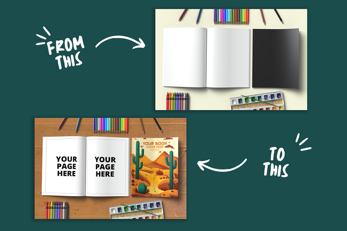 Versatile Book Mockup Multi Niches, a Books & Magazine Mockup by Rami's Mockups (Photo 2 of 9)
