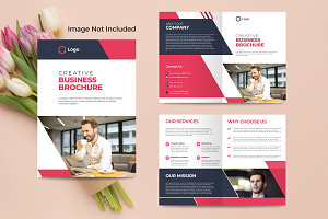 Bi-Fold Brochure Template, a Brochure Template by Limino™ Studio