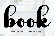 Book, a Handwritten Font by FreshTypeINK (Thumbnail 1 of 8)
