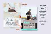 Pinterest Canva Templates | Aura, a Social Media Template by Monarch 21 Design (Thumbnail 5 of 6)