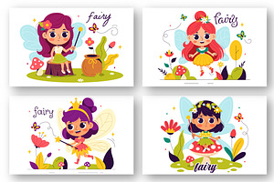 10 Beautiful Fairy Illustration