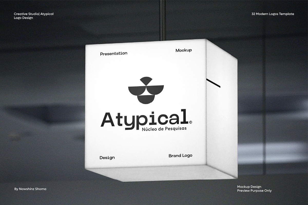 32 Modern Logo Template, a Branding & Logo Template by Nowshinz Shoma (Photo 10 of 20)