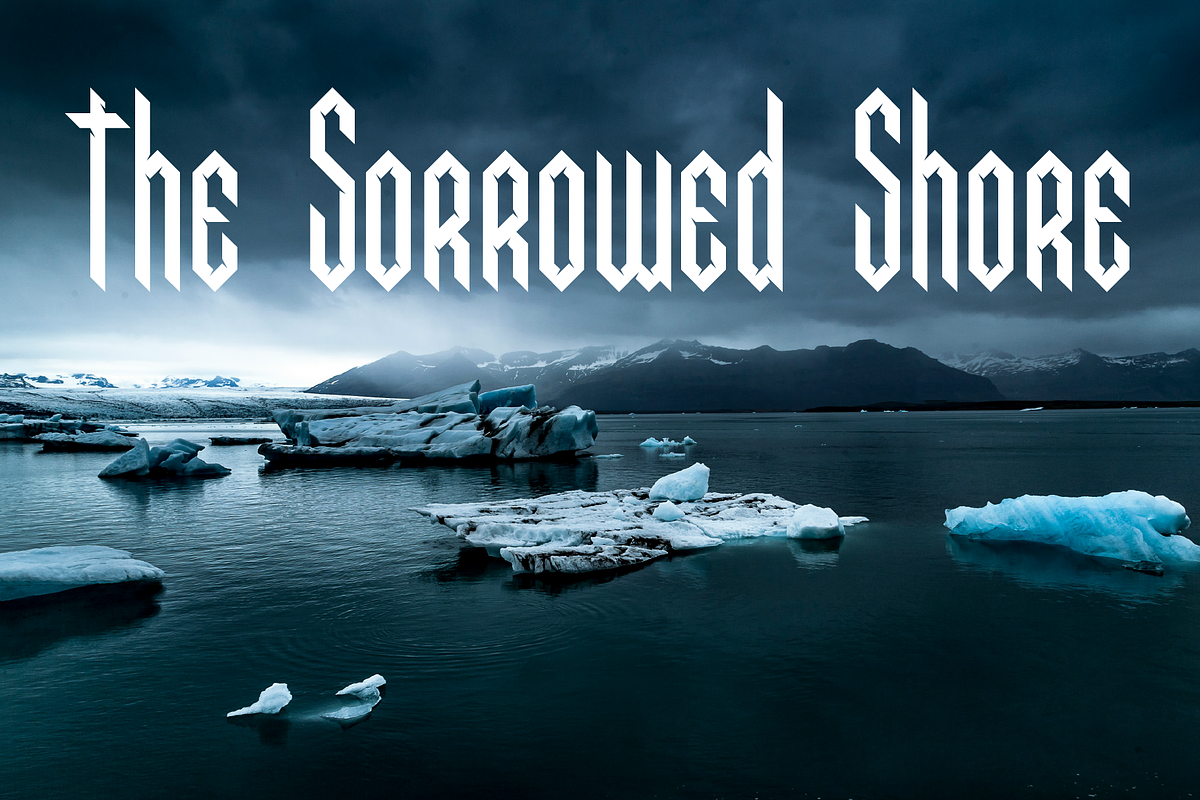 Eldravik — Runic Gothic Font, a Blackletter Font by Wolgard (Photo 7 of 14)