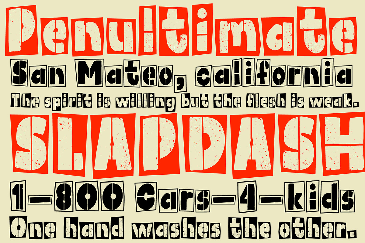 Punk Rock Show, a Handwritten Font by Loudoun Design Co. (Photo 5 of 7)
