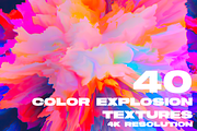 Color Explosion Textures, a Texture Graphic by 60 DEGREE STUDIO (Thumbnail 1 of 3)