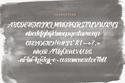 Ink blank brush font, a Script Font by Franstudio (Thumbnail 6 of 7)