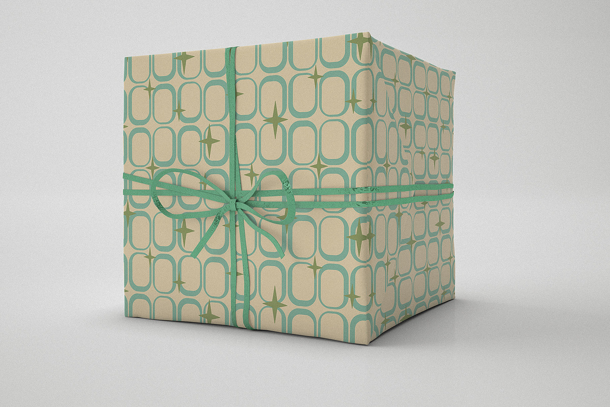 Atomic Age 1950's Retro Pattern Set, a Pattern Graphic by Kokoshka (Photo 7 of 7)