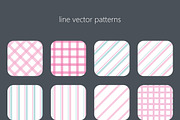 Line vector patterns (40 eps, png), a Pattern Graphic by DeepDesign (Thumbnail 2 of 3)
