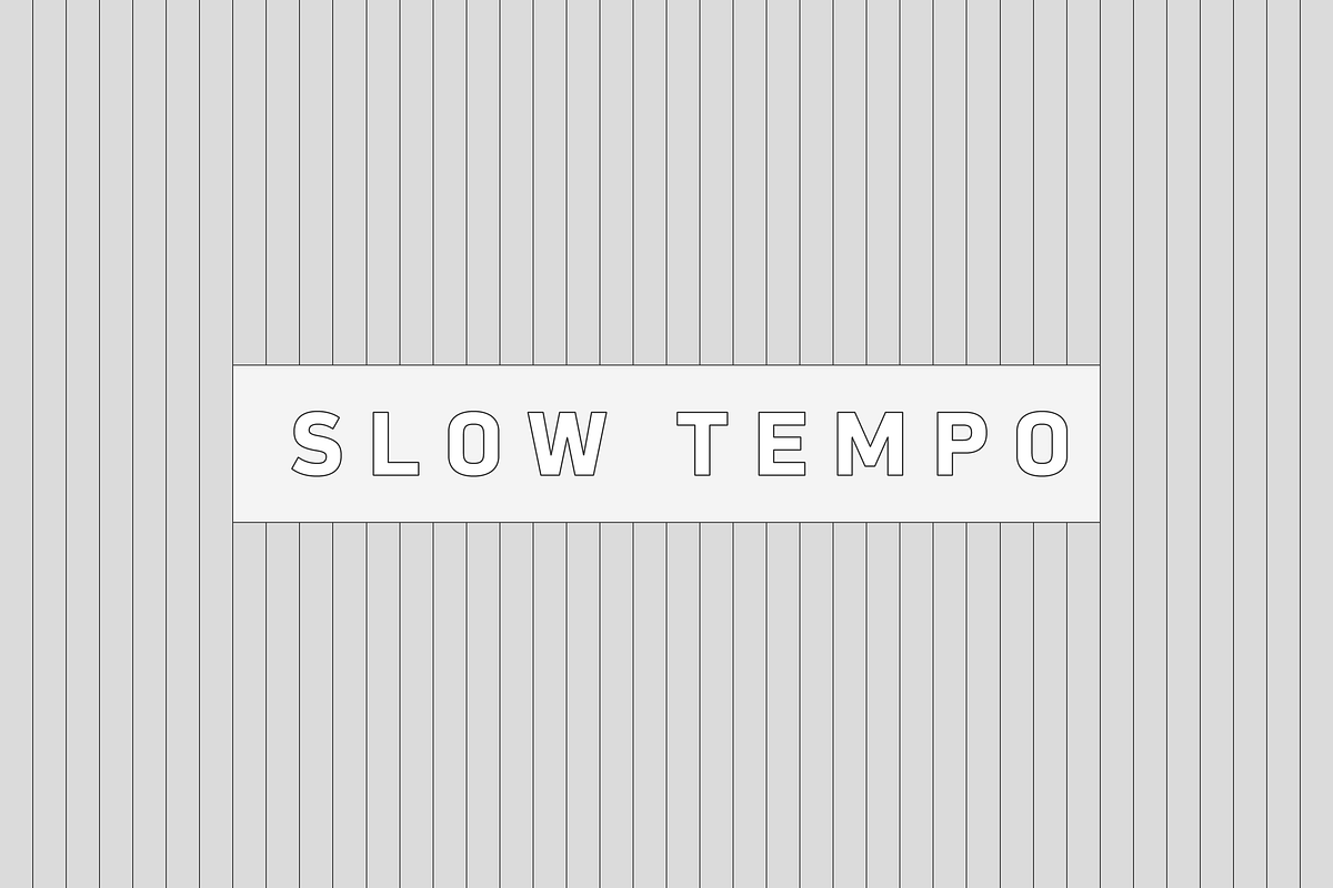 Slow Tempo, a Sans Serif Font by Dharma Type (Photo 1 of 10)