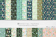 Dear Baby Watercolor Florals & Leaf, an Illustration by Momo Studio (Thumbnail 10 of 14)