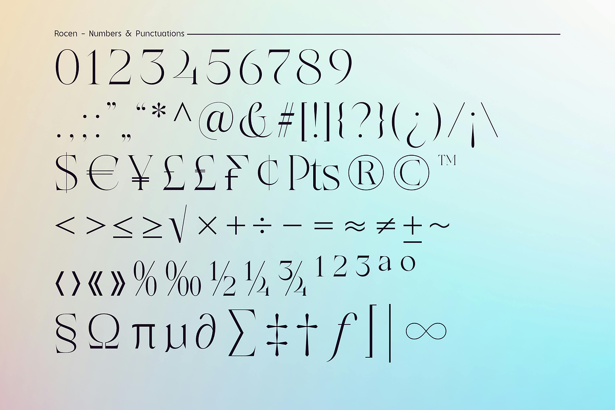 Rocen VF - Variable Display Serif, a Serif Font by Sign Studio (Photo 16 of 16)