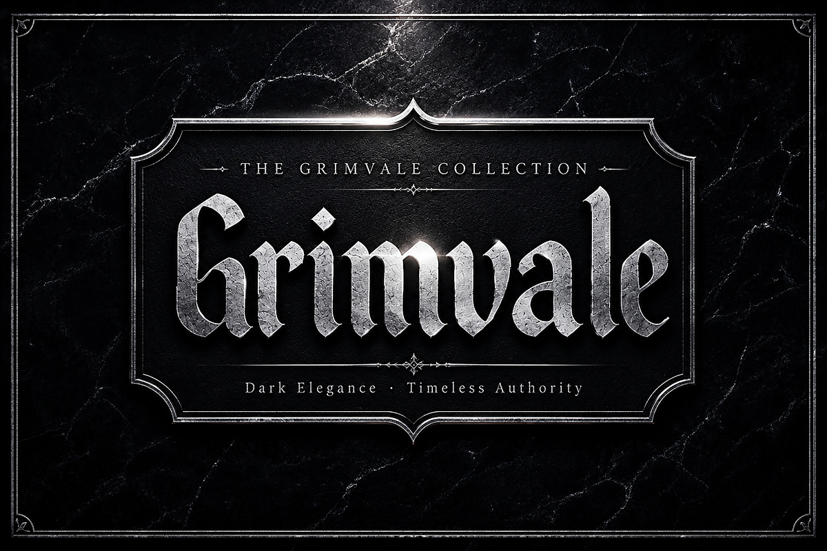 Grimvale, a Blackletter Font by Wow Magic (Photo 4 of 5)