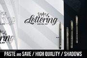 Lettering & Drawing Mockup Set 3, a Books & Magazine Mockup by AwesomeMockups (Thumbnail 2 of 5)
