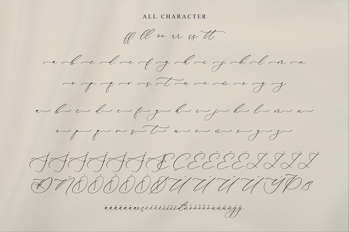 Gladioss Feather Luxury Script Font, a Script Font by Storytype Studio (Photo 14 of 15)