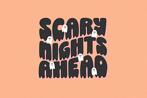 Boo Club Halloween Font