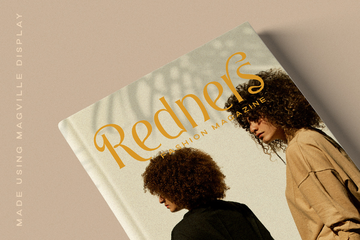 Magville Display, a Serif Font by Letterhend Studio (Photo 9 of 9)