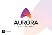 AURORA / Letter A - Logo, a Branding & Logo Template by putra_purwanto (Thumbnail 2 of 5)