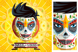 Dia De Los Muertos Face Painting