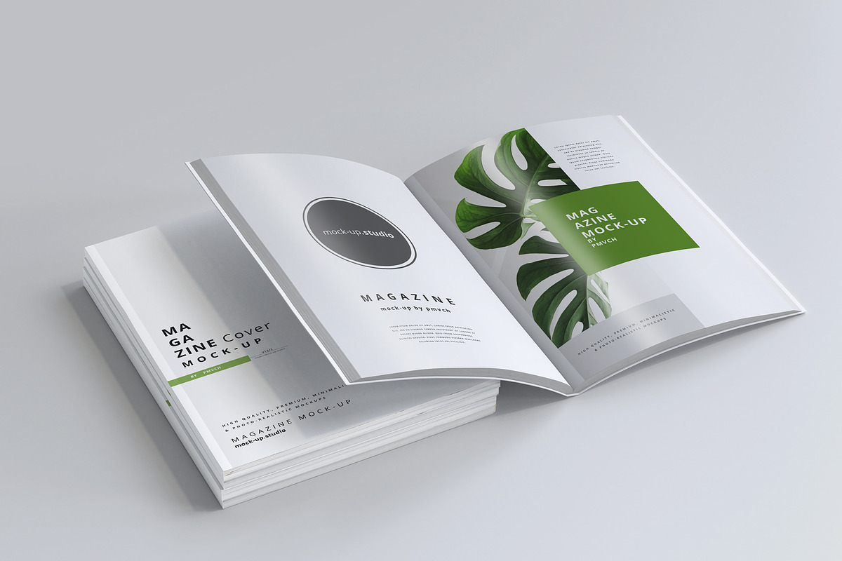 Magazine Mock-ups, a Print Template by pmvch (Photo 8 of 17)