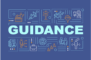 Guidance word concepts banner, a Templates & Theme by IMG Visuals