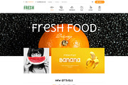 Fresh Magento 2 Template, a Websites & App Template by Puzzthemes (Thumbnail 1 of 4)