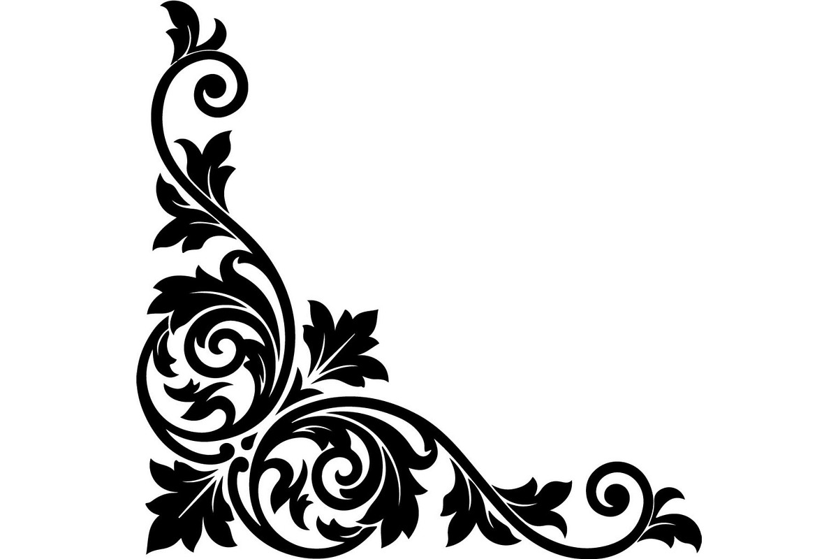Vintage Floral Corner Bundle, a Graphic by Designer_Momina (Photo 14 of 18)