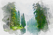 Watercolor Painting Effect, a Layer Style Add-On by Shyeno (Thumbnail 8 of 9)